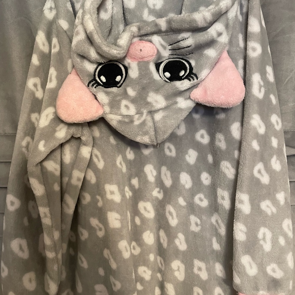 Cat Footless Pjs for Girls